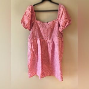 NWT baby pink Jcrew mini dress